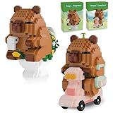 Blocs de Construction Capybara: Ce jeu de construction Capybara comprend des mini-blocs de différentes couleurs, vous permettant de construire deux adorables modèles. Plus petits, plus compacts et dotés d'emboîtements plus précis que les blocs de construction traditionnels, ces blocs Capybara rendent la construction plus stimulante et procurent une plus grande satisfaction. Parfait pour les passionnés de construction en quête de défis