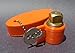 Drain Plug Keychain - Orange - Drain Plug Reminder - Locks Key into Device Using The Plug