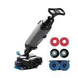 Lissontine Pulidora y Abrillantadora de Suelos Multifuncional, Limpieza Profesional y Alta Eficiencia para Oficinas Grey