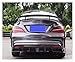 GT Spoiler Compatible for Mercedes CLA Wing CLA45 W117 C117 Matt Carbon Fiber Rear Trunk Lid Spoiler CLA180 CLA200 CLA250 CLA260 2013 ON(Matte Black)