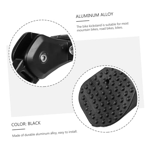 Béquille centrale en alliage d'aluminium support stable vélo - 4