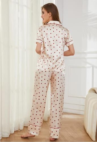 Pyjama en satin de soie ensemble deux pièces chic : le cadeau idéal pour elle