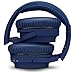 iLive Electronics Active Noise Cancellation Bluetooth Headphones, Adjustable Headband, Includes 3.5mm Audio Cable, Blue (IAHN40IND)