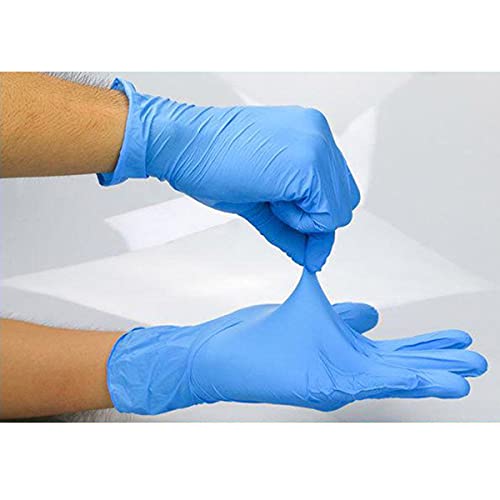 Swiftgood Gummi-Nitrilhandschuhe, 22,9 cm, Einweghandschuhe, Reinigung, Arbeitshandschuhe, 50/100 Stück – Bild 5