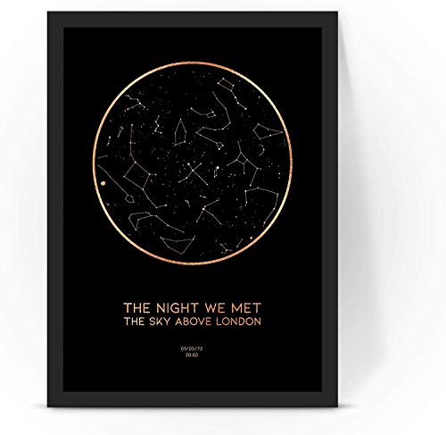 Star Map Poster
