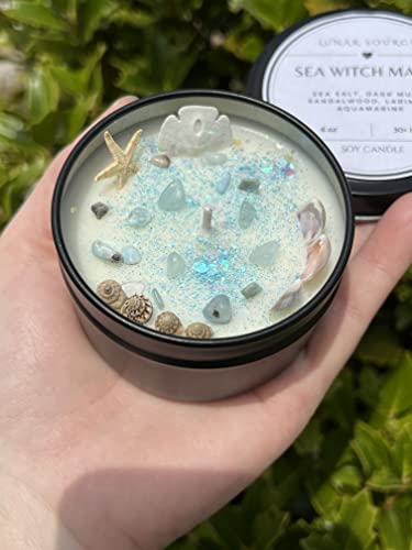 Lunar Source Sea Witch Mermaid Magick Candle #TOP25