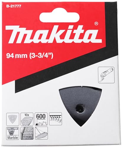 Lot de 10 triangles abrasifs Makita pour Pierre / Verre - vue 3