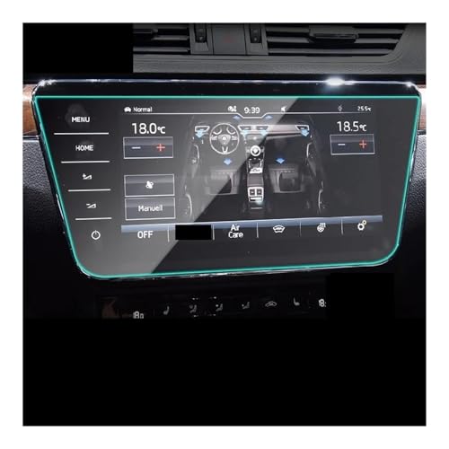 Film protecteur d'écran Skoda Superb pour éviter les rayures du GPS de 8 pouces