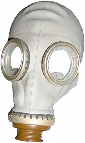 Military Outdoor Clothing Never Issued (Dead Stock) Russian Gas Mask (Costume) [Mask, Bag, Filter]