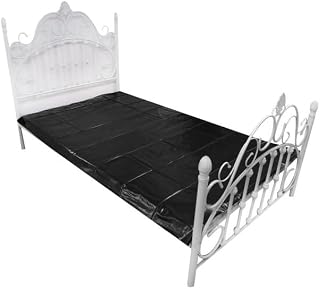QiKKago SáBanas De 1,2 Metros De PVC Negro Impermeable Y CláSico, Accesorios De Fitness En Interiores, Regalos para Parejas - D12