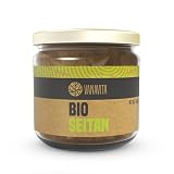 VanaVita Seitan al Naturale BIO 200 g - Gusto Piccante ed Esotico, Facilmente Digeribile, Fonte Sana di Proteine, Pochi Grassi e Zuccheri, Ideale per Carne e Salse, Vegan