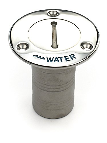 Whitecap 6125C Stainless Steel 90° Hose Deck Fill