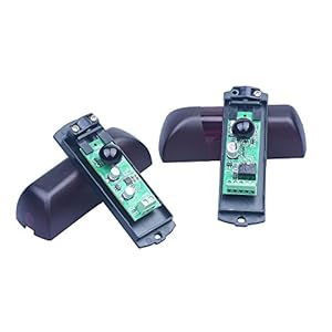 Coppia fotocellule universali orientabili 180° – alimentazione 12-24V ac-dc – fotocellula universale da esterno, applicazione a parete – adattabili a qualsiasi impianto automazione cancello