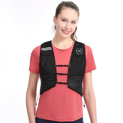 Gilet d'hydratation de course ajustable pour éliminer les ballottements