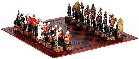 Amazon Co Jp チェスセットギフトプレイカード歴史テーマチェスフィギュア32ペイントされたチェスの駒エンボスボードスタイルマルチチョイス ボードゲームギフトコレクションチェスボードゲーム 色 ズールー戦争 おもちゃ Amazon Co Jp チェスセットギフトプレイカード歴史テーマチェスフィギュア32ペイントされたチェスの駒エンボスボードスタイルマルチチョイス ボードゲームギフトコレクションチェスボードゲーム 色 ズールー戦争 おもちゃ