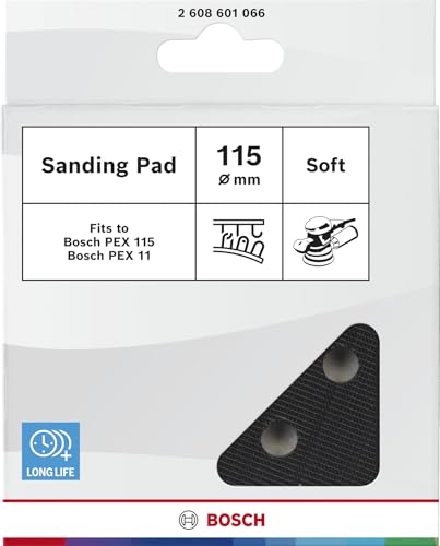 Plateau de ponçage souple Ø115mm BOSCH 2608601066 - vue 4