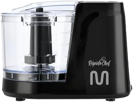 Mini Processador de Alimentos 127V com 100W 350ml Lâminas em Inox...