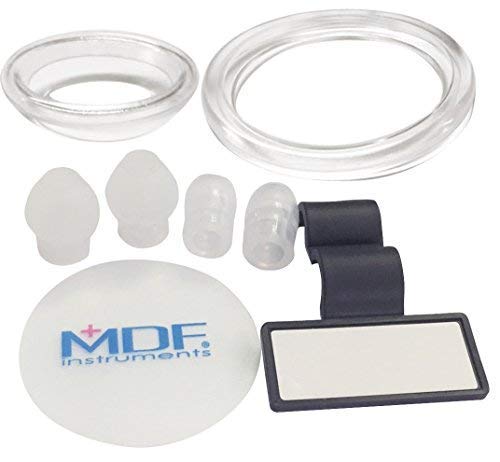 Stéthoscope double pavillon MDF Instruments noir léger haute précision MDF747-11