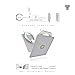 YOSH Cell Phone Holder, Universal Smartphone Finger Ring Expanding Grip Stand Attached for Any Smart Devices, Mobile Devices, Tablets and Cases (Silver)