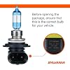 SYLVANIA - 9012 SilverStar Ultra - High Performance Halogen Headlight Bulb, High Beam, Low Beam and Fog Replacement Bulb, Brightest Down Road with Whiter Light, Tri-Band Technology (Contains 2 Bulbs)