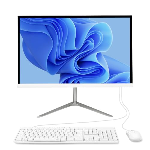 Image of All-in-One Desktop Computer PC 22 inch FHD G5400 16GB 512GB SSD for Home Office