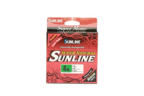 Sunline Super Natural Monofilament Fishing Line (Jungle Green, 12-Pounds/330-Yards)