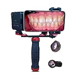 Flash Dentaire Bluetooth équipement de Photographie Dentisterie Lumière de Remplissage Orale équipement LED Outil éclairage Réglage de la Luminosité(MK-016+ 37mm+75mm)