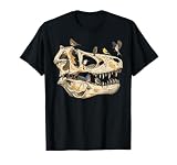 Dinosaur Skull Birdwatcher Evolution Science Humor T-Shirt