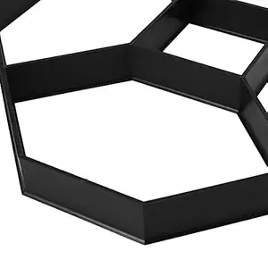 Walk Stone Maker, Concrete Mold 15.9x15.9x1.6in Cement Brick Paving Mold Stepping Stone Mold Walk Maker with Manual for Garden Yard Patio for Gardening Worker