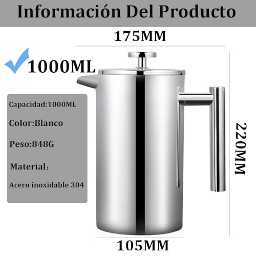Listado de Cafeteras de émbolo de esta semana. 29 Imagen adicional