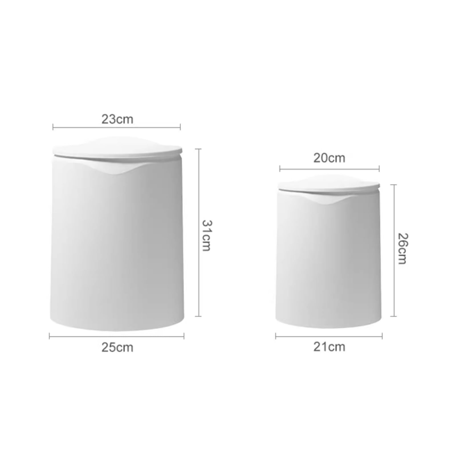 Cestino per la spazzatura interno alla moda, Pattumiera Soggiorno con coperchio Camera da letto Luce Lusso Servizi igienici domestici Bagno Cucina Cestino for la carta di grande capacità Tipo di press