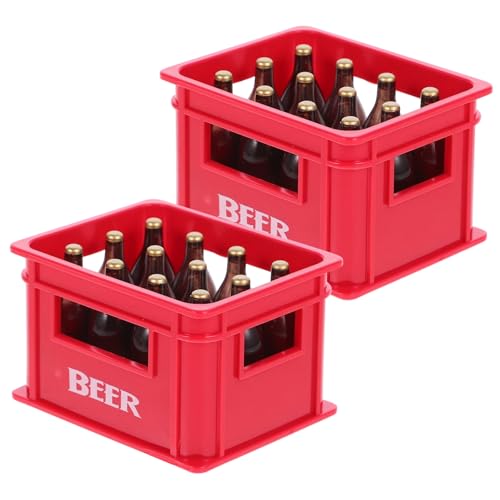 LIFKOME 2pcs Magnetic Beer Bottle Opener Box Design Portable Lightweight Stylish Bar Tool for Fridge Attachment and Opening