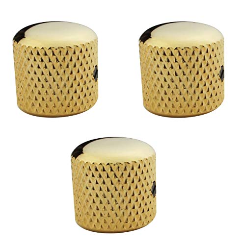 Guyker G-KNOB-012GOLD 3Pcs Guitar Control Knobs cover