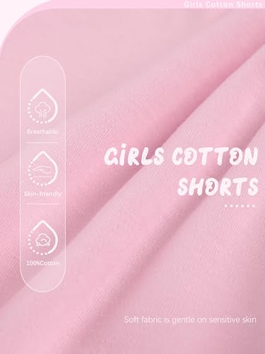 4 pack cotton toddler girls shorts cartwheel bike kids biker under dress dance shorts girls clothes