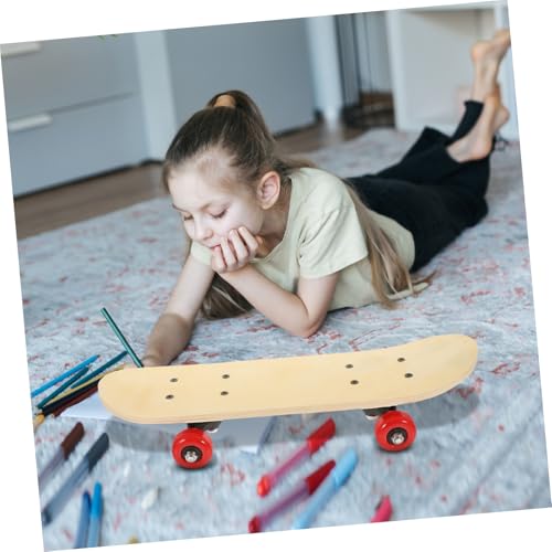 Skateboard DIY HOMSFOU avec planche à peindre et kit graffiti complet - 8