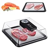 Tabla De Descongelación Eléctrica De 4,2 L, Bandeja Para Descongelar Carne, Descongelación Rápida En 10 Minutos, Con Batería De 2000 MAh, Recargable Por USB, No Requiere Agua Fría Ni Caliente