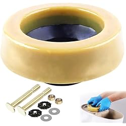 Complete Toilet Repair Kit Extra Thick Wax Ring Extended Flange Bolts Fits 3 Complete Toilet Repair Kit Extra Thick Wax Ring Extended Flange Bolts Fits 3