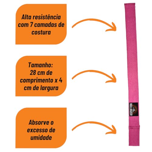 Faixa Strap Academia Profissional Treino Para Musculação Cross Par (Pink)