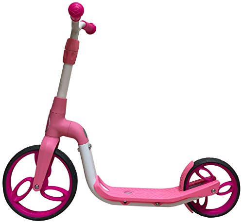 SportPlus - Trottinette 2 en 1 - Adaptée pour Les Jeunes Enfants en Tant Que Vélo sans Pédale - Adaptée pour Les Plus Grands en Tant Que Trottinette - Longue Durée de Vie et Résistante Cover