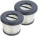 Produktbild Sichler Haushaltsgeräte Zubehör zu Stielstaubsauger: 2er-Set Ersatz-HEPA-Filter für 2in1-Akku-Zyklon-Staubsauger BHS-500.ak (Staubsauger mit Elektrobürsten)