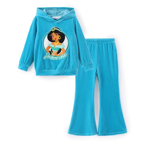 Image of Disney Marvel Outfits for Girls Long Sleeve Hoodie Pants Sets Fall Winter