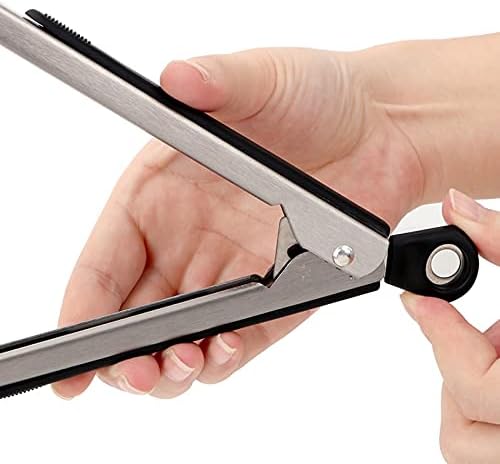 Cooking Tongs 1pc Barbecue Salad Food Clip BBQ Tongs Stainless Steel Kitchen Tools Multifunction Grill Tools Cooking Clip Tongs