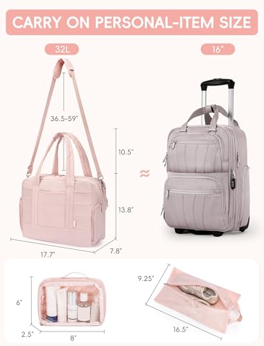 CLUCI Duffle Bag Women Bundles with Wallet Women4