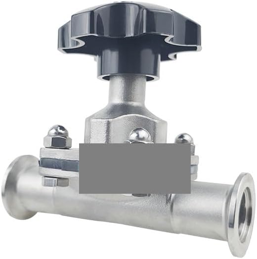 KF16 Vacuum Valve Manual 304 Stainless Steel Vacuum Clamp Flange C