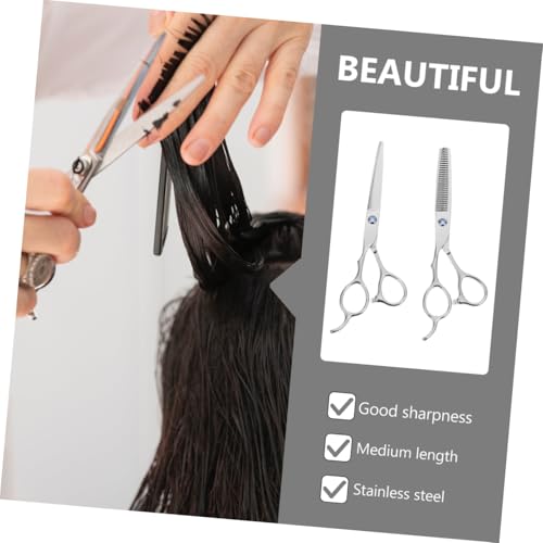 Ciseaux de coupe de cheveux en acier inoxydable DOITOOL durables et précis - 8