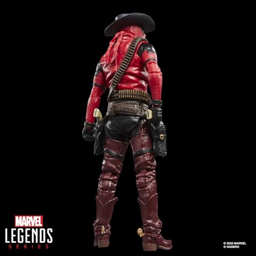 Marvel Legends Series Cowboypool, Action-Figurengeschenk zum Sammeln zum Marvel Studios' Film Deadpool & Wolverine, Skala 15 cm – Ansicht 7
