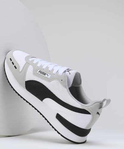 PUMA PUMA Men's R78, White White-Gray Violet Black 02, 7