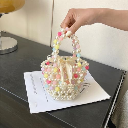 Sac à main pour femme à fleurs perlées chic et tendance pour cérémonie - 4