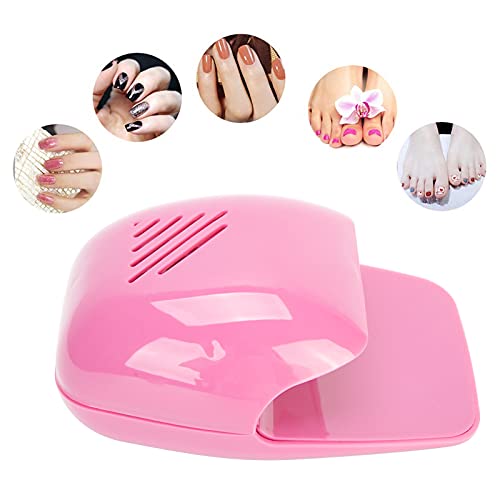 Nail Fan Dryer, Portable Mini Nail Dryer For Regular Nail Polish, Kids Nail Fan Quick Dryer Nail Polish Gel Blower Gift For Girls Safe Hands Skin Nail Art (Pink) #TOP7