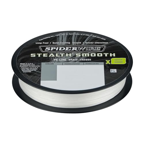 Spiderwire Stealth tresse lisse 8 brins 300m haute résistance friction minimale
